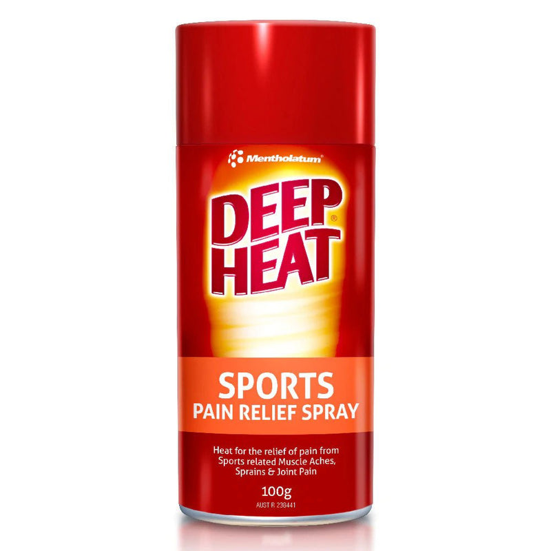 Deep Heat Sports Pain Relief Spray 100g - Vital Pharmacy Supplies