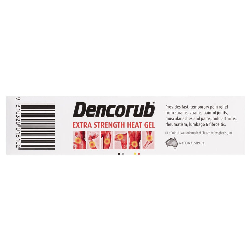 Dencorub Extra Strength Heat Gel 100g - Vital Pharmacy Supplies