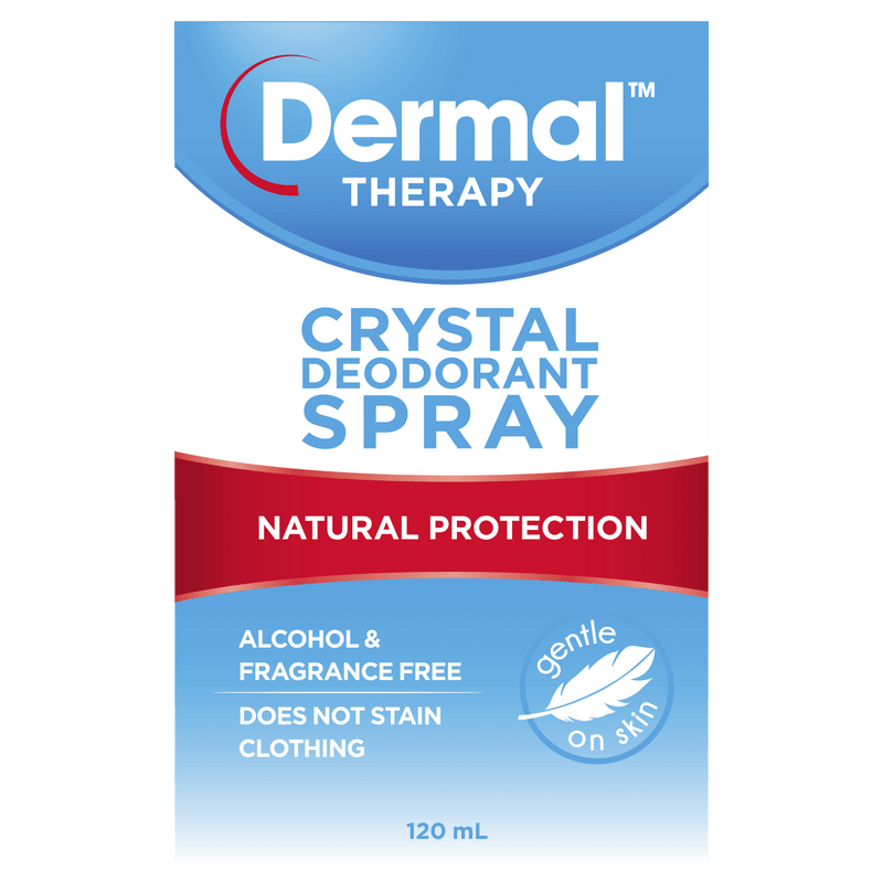 Dermal Therapy Crystal Deodorant Spray 120mL - Vital Pharmacy Supplies