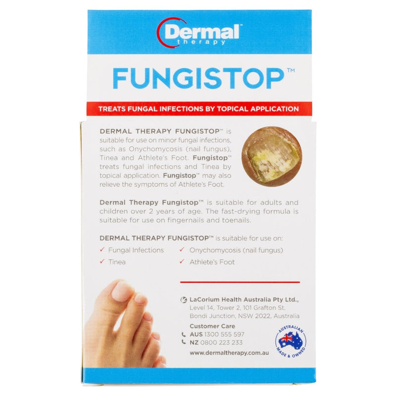 Dermal Therapy Fungistop 30mL - Vital Pharmacy Supplies