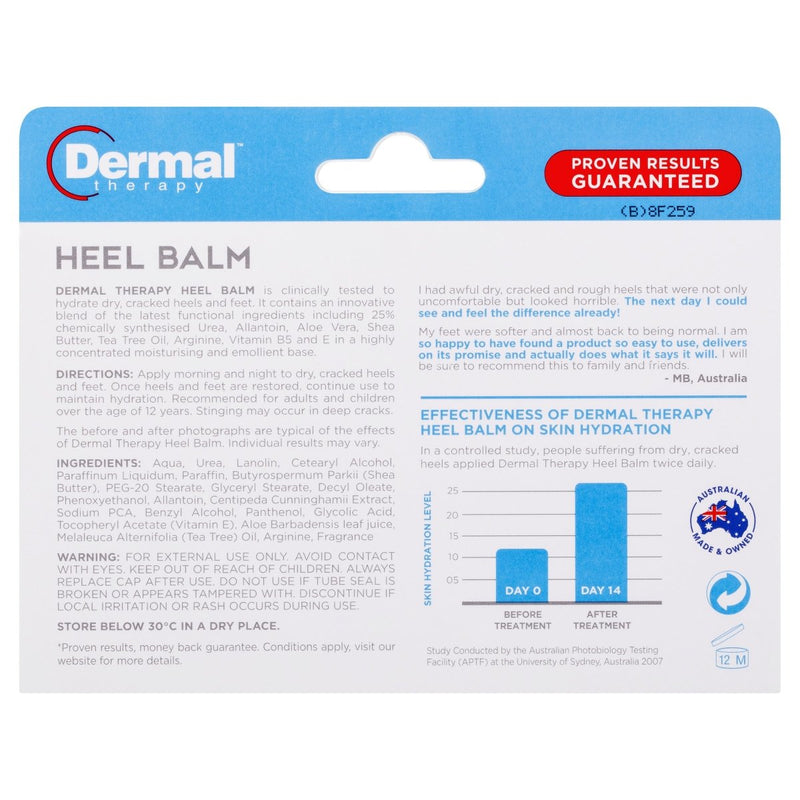 Dermal Therapy Heel Balm 50g - Vital Pharmacy Supplies