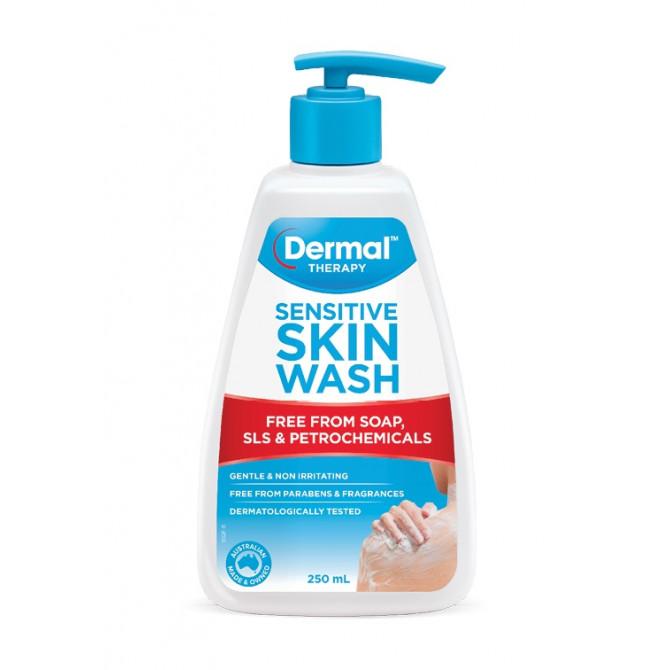 Dermal Therapy Sensitive Skin Wash 250mL - Vital Pharmacy Supplies