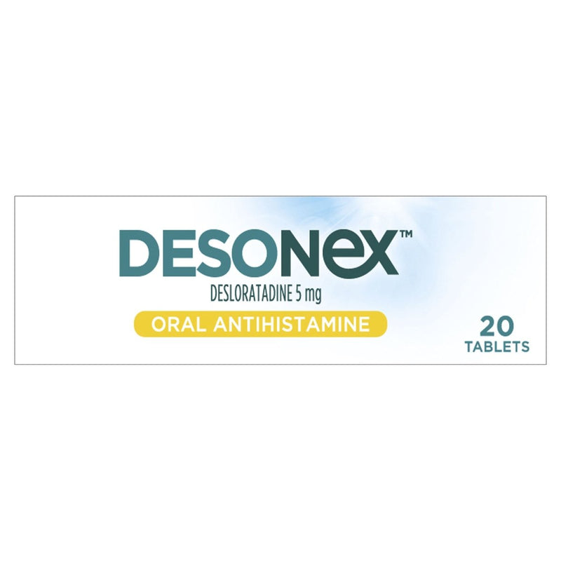 Desonex 24 Hours Hayfever & Allergy Relief 20 Tablets - Vital Pharmacy Supplies