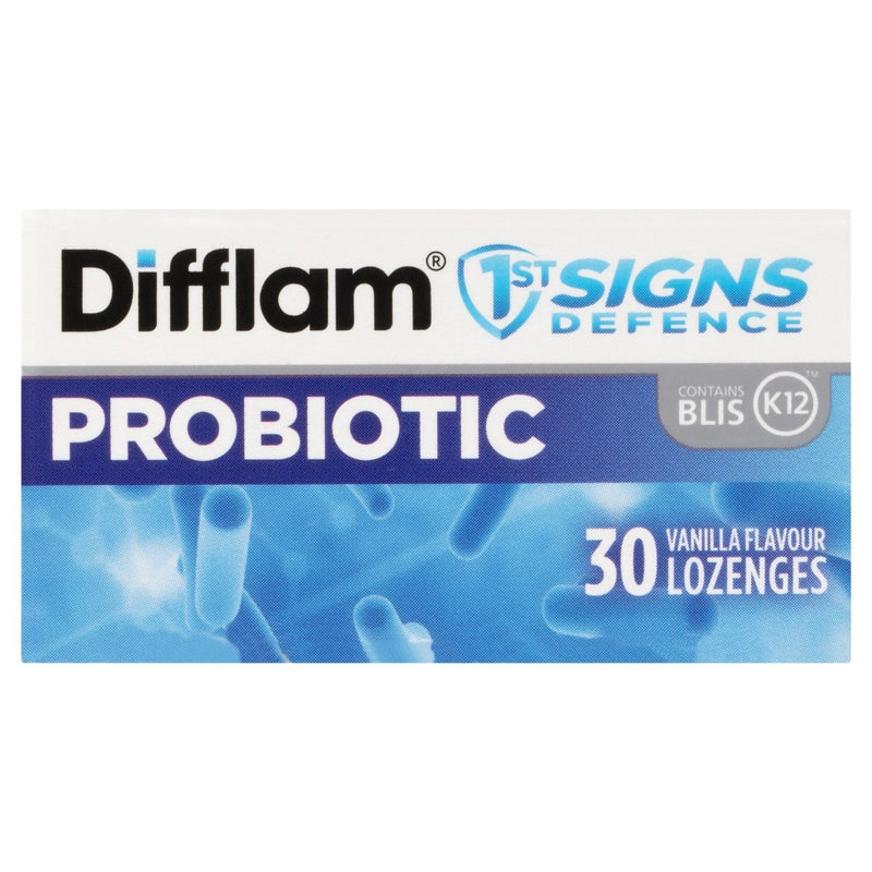 Difflam Probiotic 30 Lozenges - Vital Pharmacy Supplies