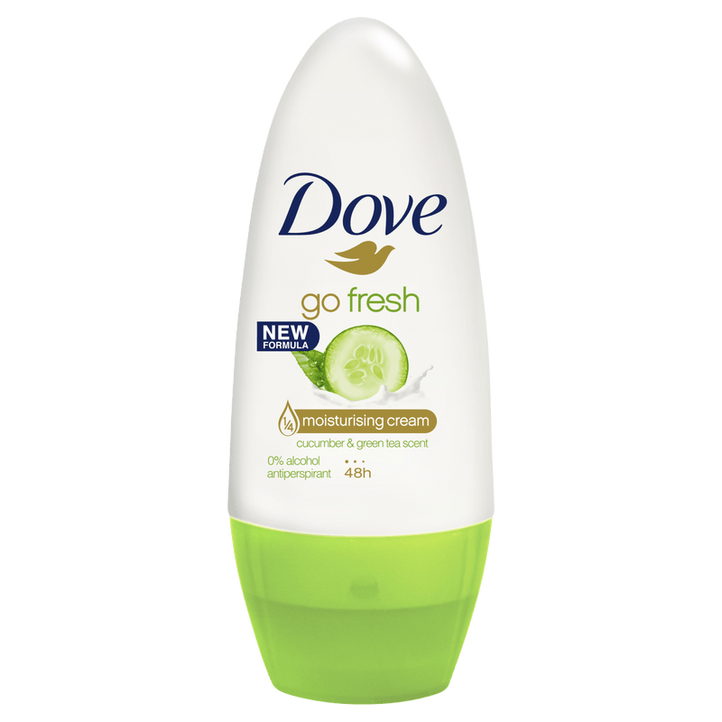 Dove Go Fresh Cucumber & Green Tea Roll-On Deodorant 50mL - Vital Pharmacy Supplies