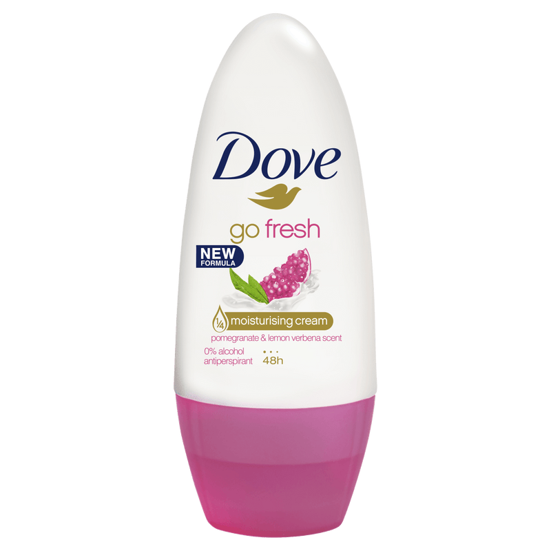Dove Go Fresh Pomegranate & Lemon Verbena Roll-On Deodorant 50mL - Vital Pharmacy Supplies