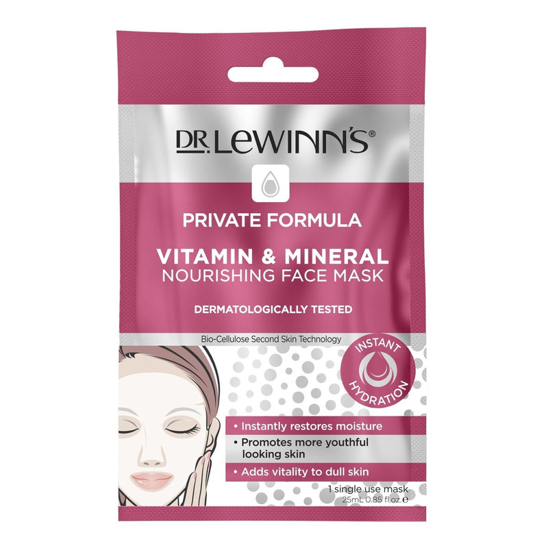 Dr. LeWinn's Private Formula Vitamin & Mineral Nourishing Face Mask 1 Pack - Vital Pharmacy Supplies