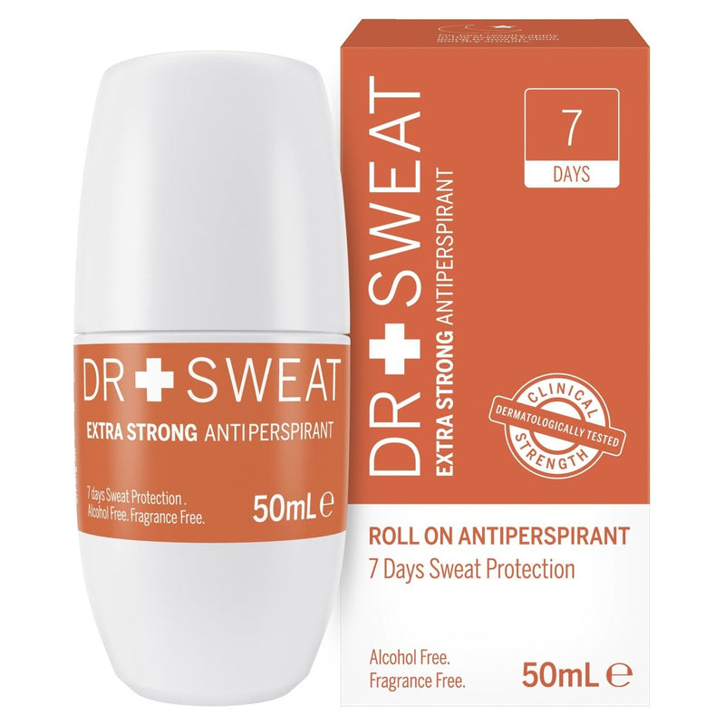 Dr Sweat Antiperspirant Roll On 7 days 50mL - Vital Pharmacy Supplies