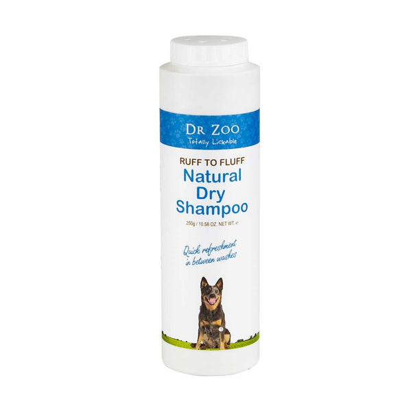 Dr Zoo Ruff to Fluff Natural Dry Shampoo 250g - Vital Pharmacy Supplies