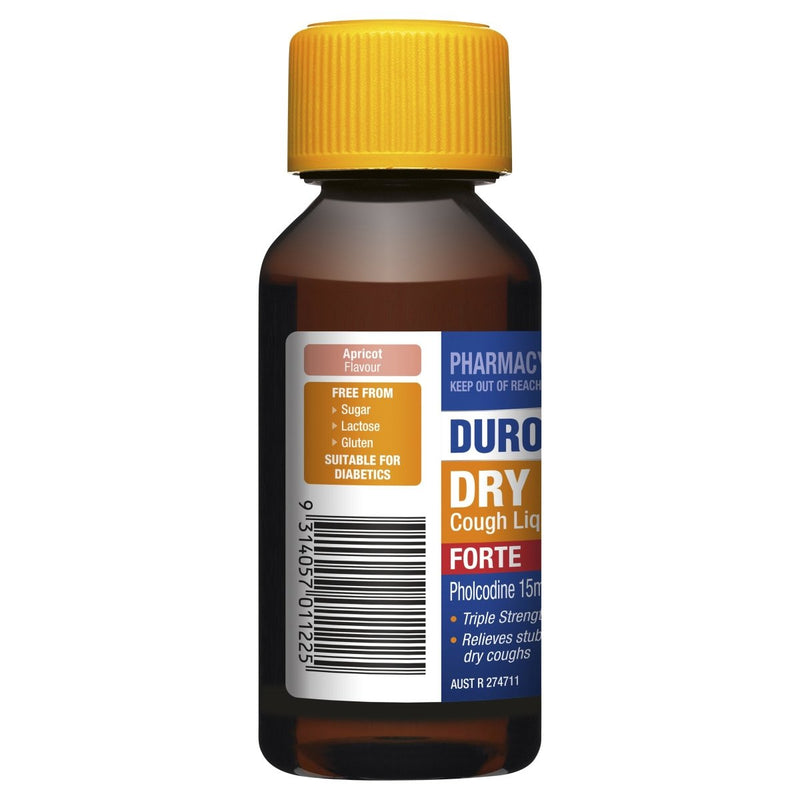 DURO-TUSS Dry Cough Liquid Forte 100mL - Vital Pharmacy Supplies