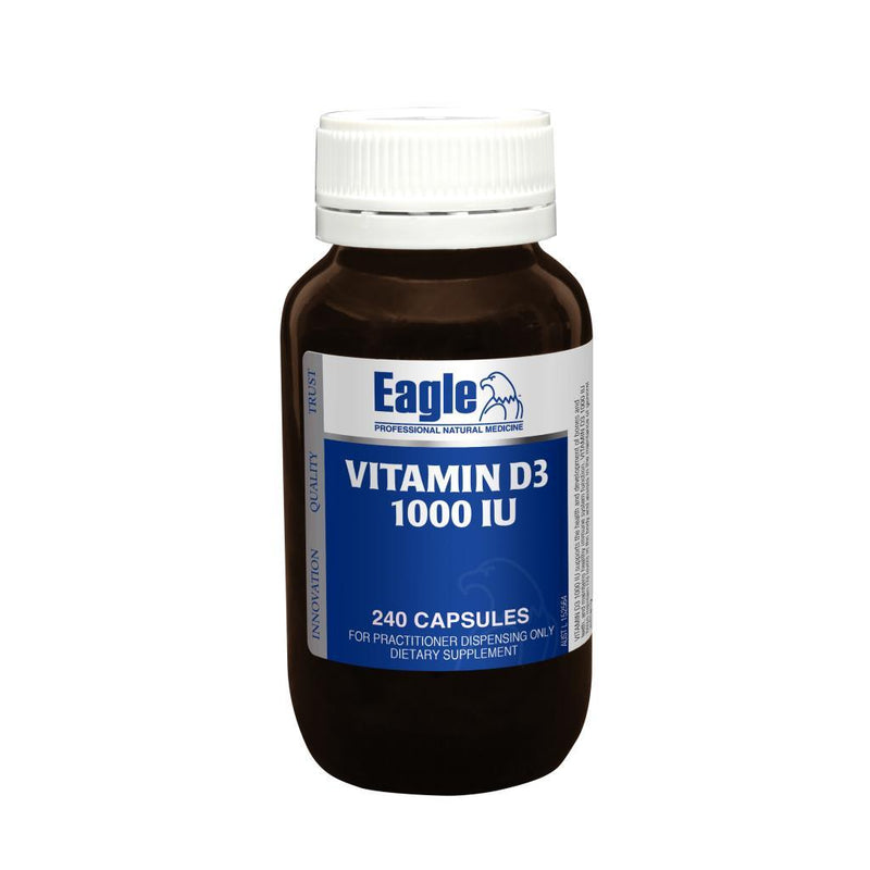 Eagle Vitamin D3 1000 IU 240 Capsules - Vital Pharmacy Supplies