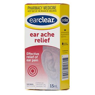 Earclear Ear Ache Relief 15mL - Vital Pharmacy Supplies