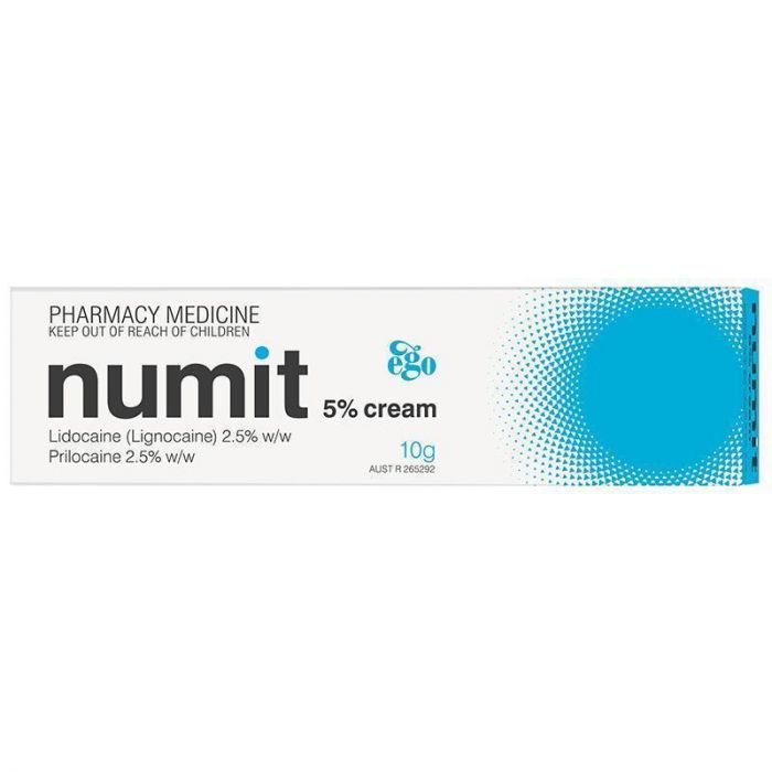 Ego Numit 5% Cream 10g - Vital Pharmacy Supplies