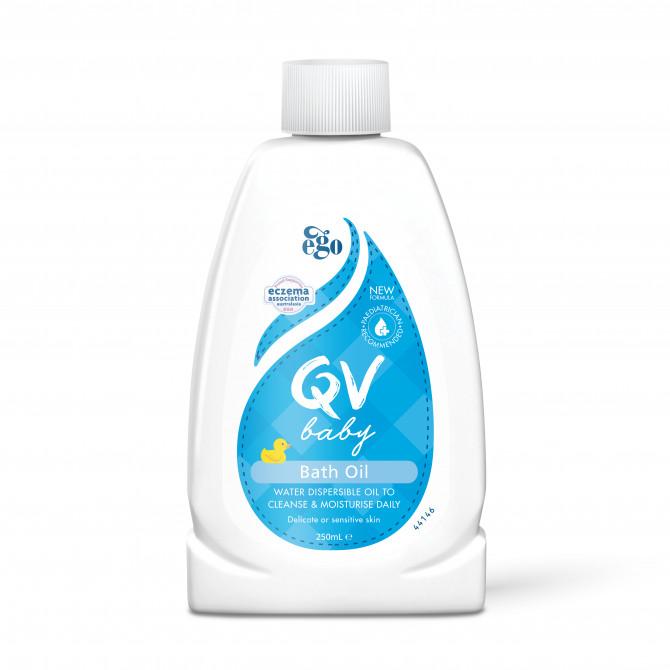 Ego QV Baby Bath Oil 500mL - Vital Pharmacy Supplies