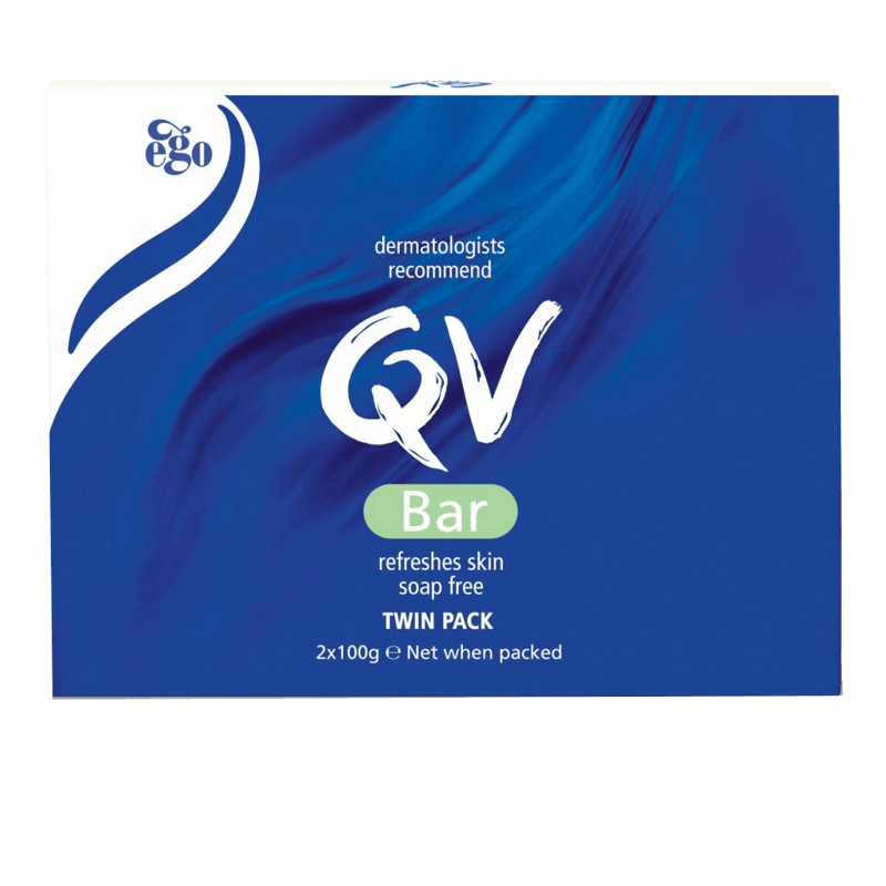 Ego QV Bar 100g Twin Pack - Vital Pharmacy Supplies