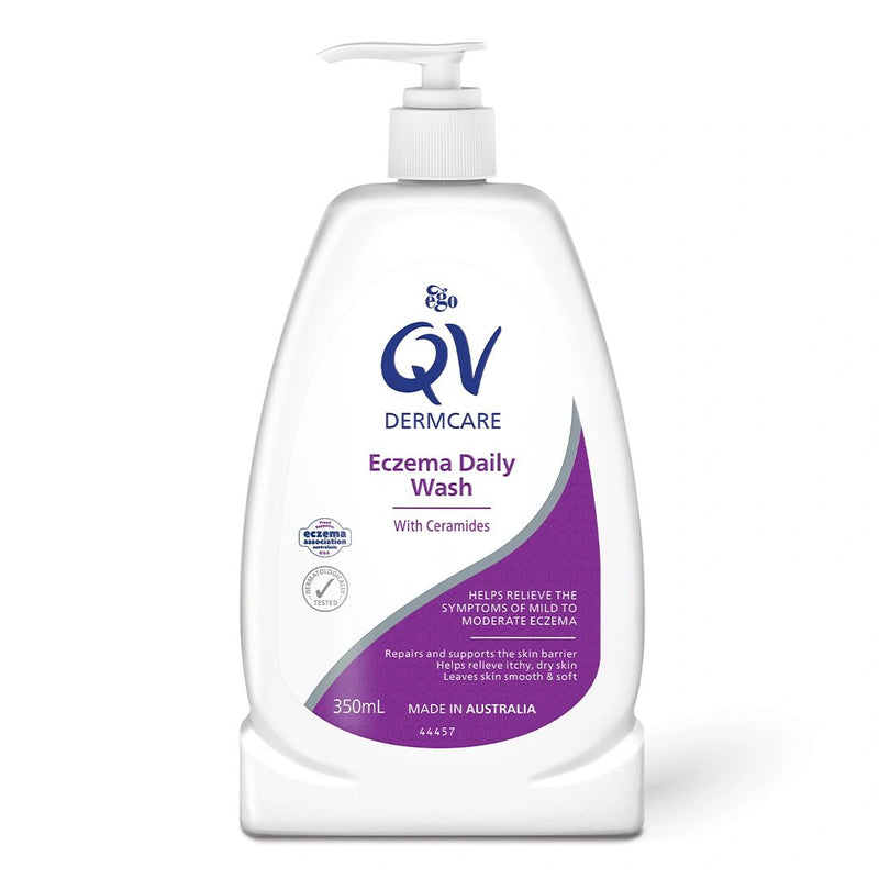 Ego QV Dermcare Eczema Daily Wash With Ceramides 350mL - Vital Pharmacy Supplies