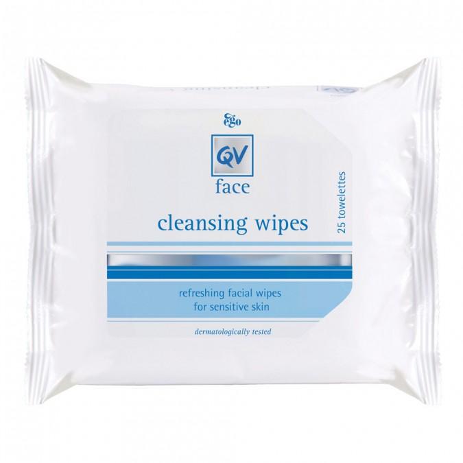 Ego QV Face Cleansing Wipes 25 Pack - Vital Pharmacy Supplies