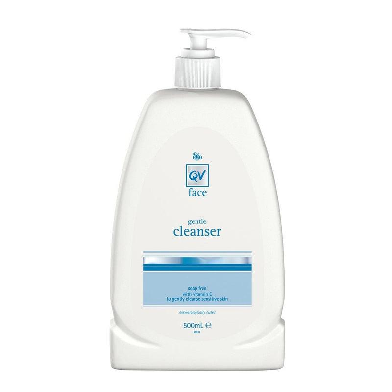 EGO QV Face Gentle Cleanser 500mL - Vital Pharmacy Supplies