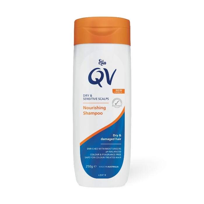 Ego QV Hair Nourishing Shampoo 250g - Vital Pharmacy Supplies