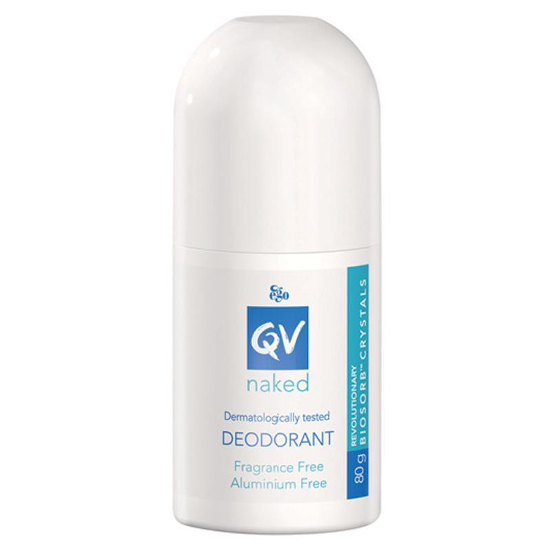 Ego QV Naked Deodorant Roll On 80g - Vital Pharmacy Supplies