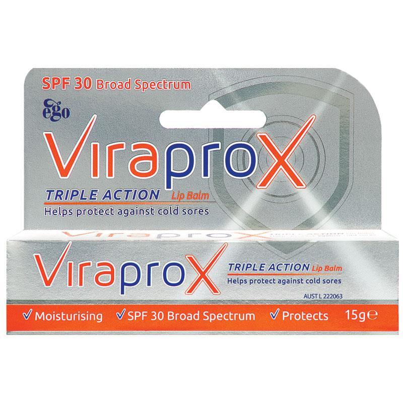 Ego Viraprox Lip Balm 15g - Vital Pharmacy Supplies