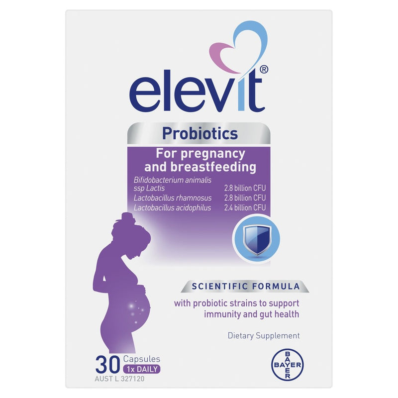 Elevit Probiotics For Pregnancy And Breastfeeding 30 Capsules - Vital Pharmacy Supplies
