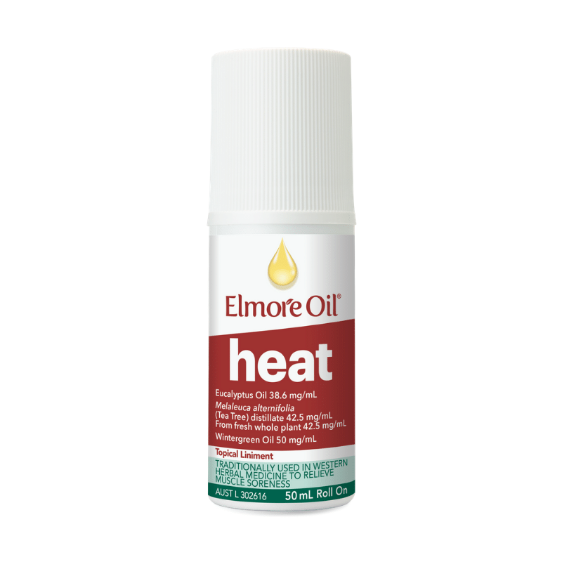 Elmore Oil Heat Roll-On 50mL - Vital Pharmacy Supplies