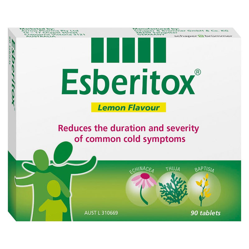 Esberitox Lemon Chewable 90 Tablets - Vital Pharmacy Supplies