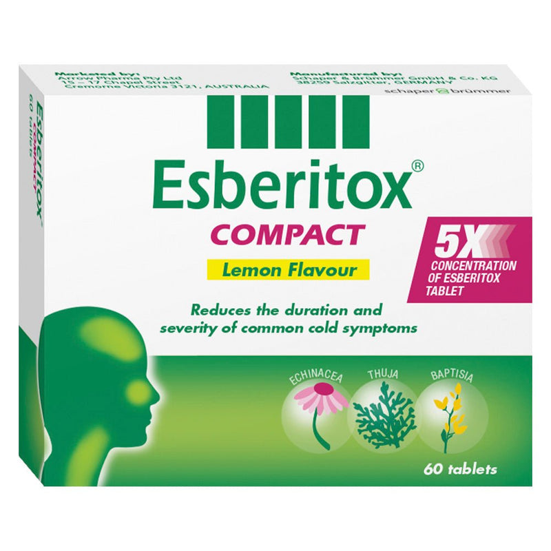 Esberitox Lemon Compact 60 Tablets - Vital Pharmacy Supplies