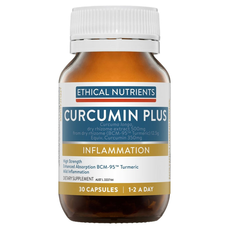 Ethical Nutrients Curcumin Plus 30 Capsules - Vital Pharmacy Supplies