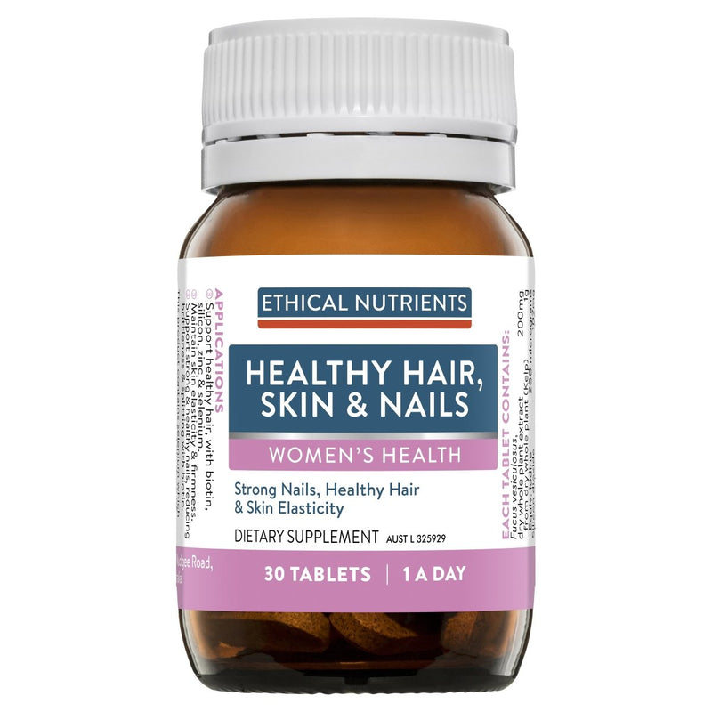Ethical Nutrients Healthy Hair, Skin & Nails 30 Tablets - Vital Pharmacy Supplies
