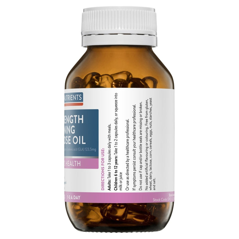 Ethical Nutrients Hi-Strength Evening Primrose Oil 60 Capsules - Vital Pharmacy Supplies