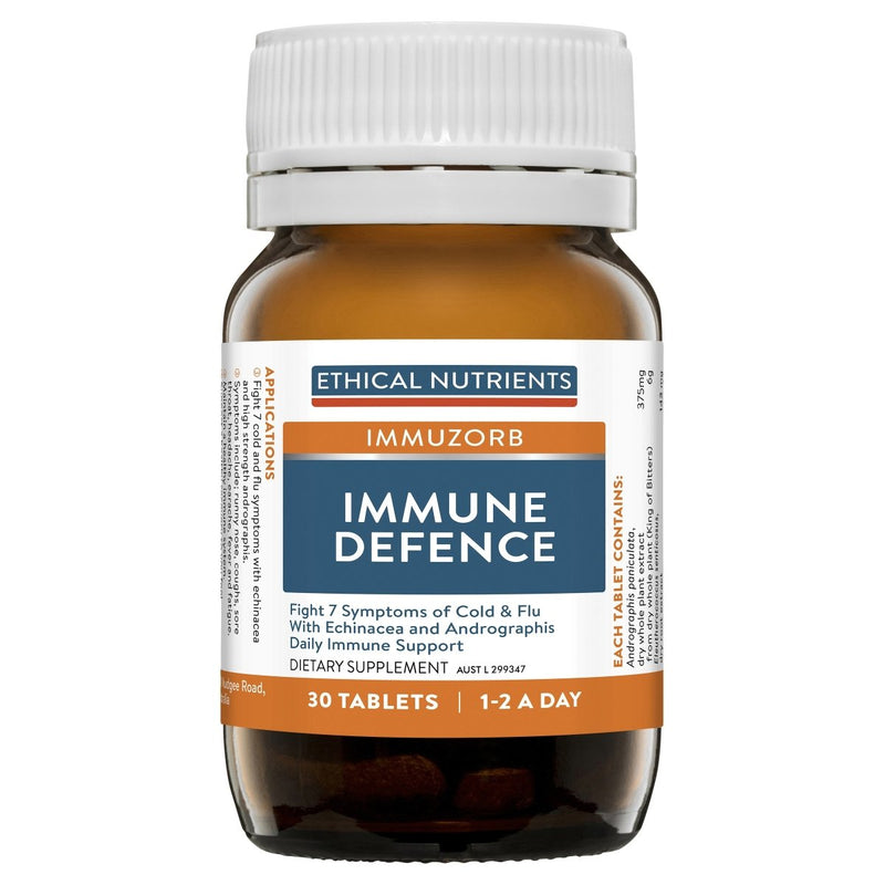 Ethical Nutrients Immuzorb Immune Defence 30 Tablets - Vital Pharmacy Supplies