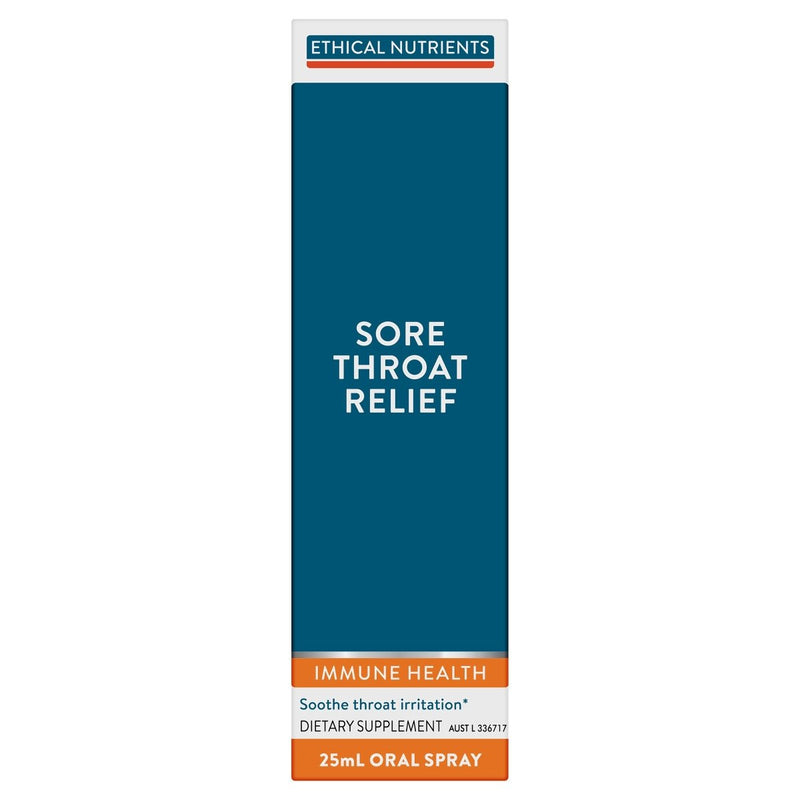 Ethical Nutrients Immuzorb Sore Throat Relief 25mL - Vital Pharmacy Supplies