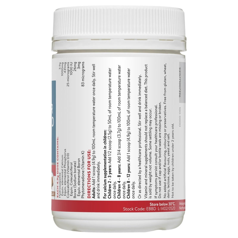 Ethical Nutrients Megazorb Bone Builder Vitamin D Powder 150g - Vital Pharmacy Supplies