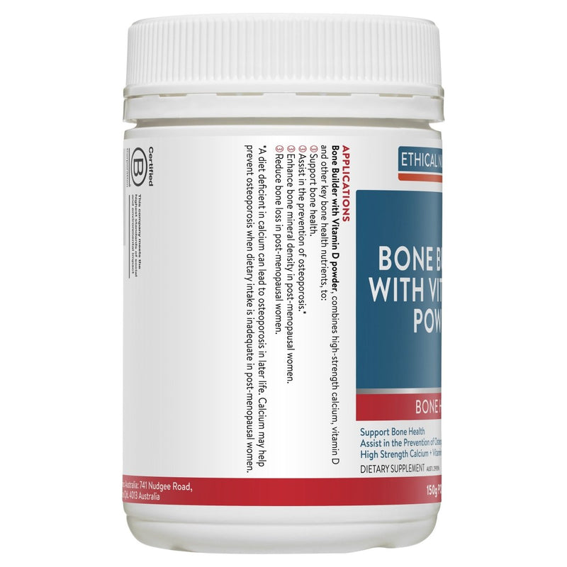 Ethical Nutrients Megazorb Bone Builder Vitamin D Powder 150g - Vital Pharmacy Supplies