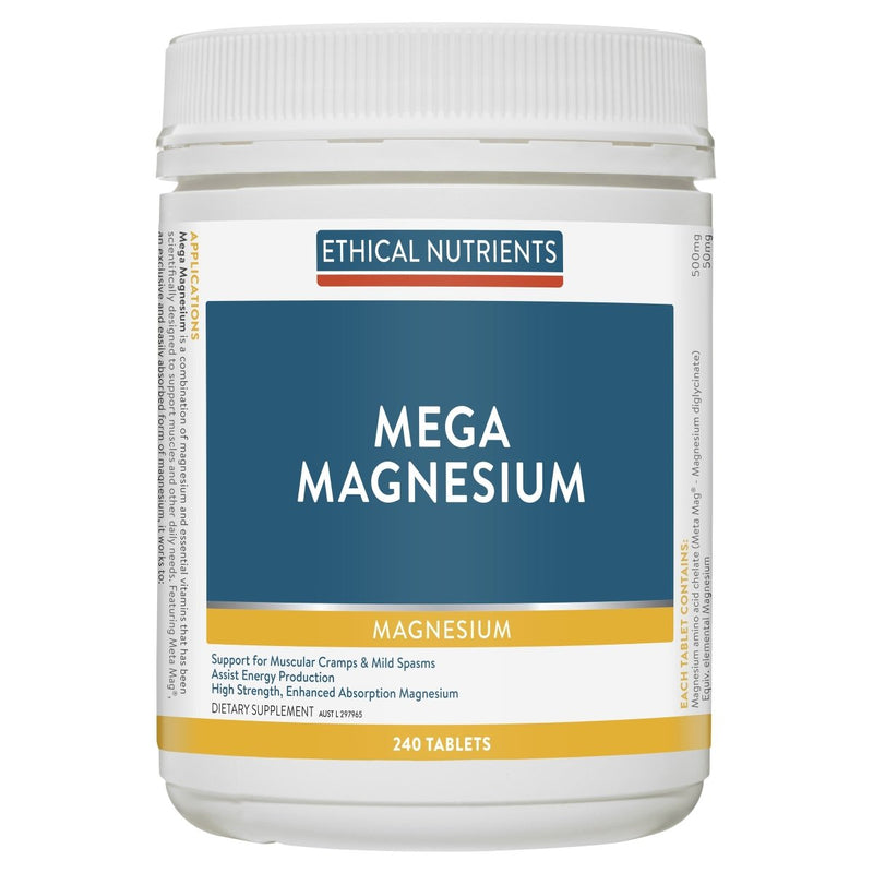 Ethical Nutrients Megazorb Mega Magnesium 240 Tablets - Vital Pharmacy Supplies