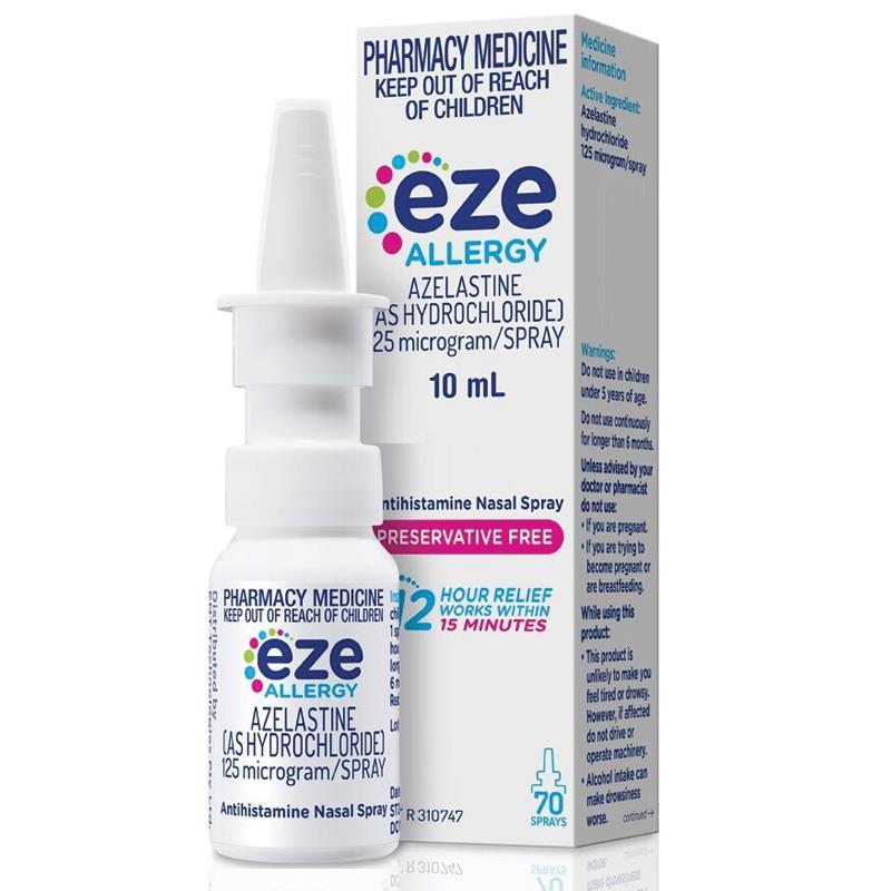 Eze Allergy Nasal Spray 10mL - Vital Pharmacy Supplies