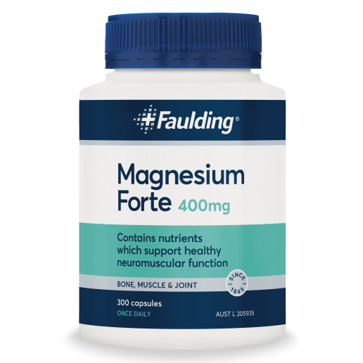 Faulding Magnesium Forte 400mg 300 Capsules