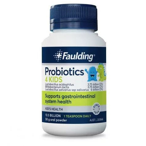 Faulding Probiotics 4 Kids 50g Powder