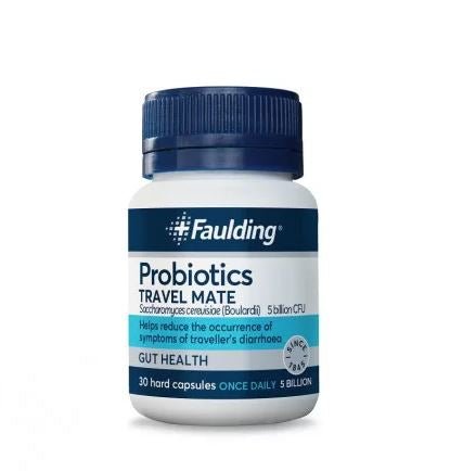 Faulding Probiotics Travel Mate 30 Capsules - Vital Pharmacy Supplies