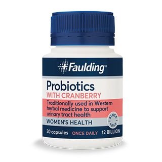 Faulding Probiotics with Cranberry 30 Capsules - Vital Pharmacy Supplies