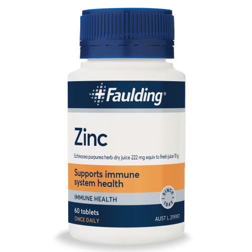 Faulding Zinc 60 Tablets - Vital Pharmacy Supplies