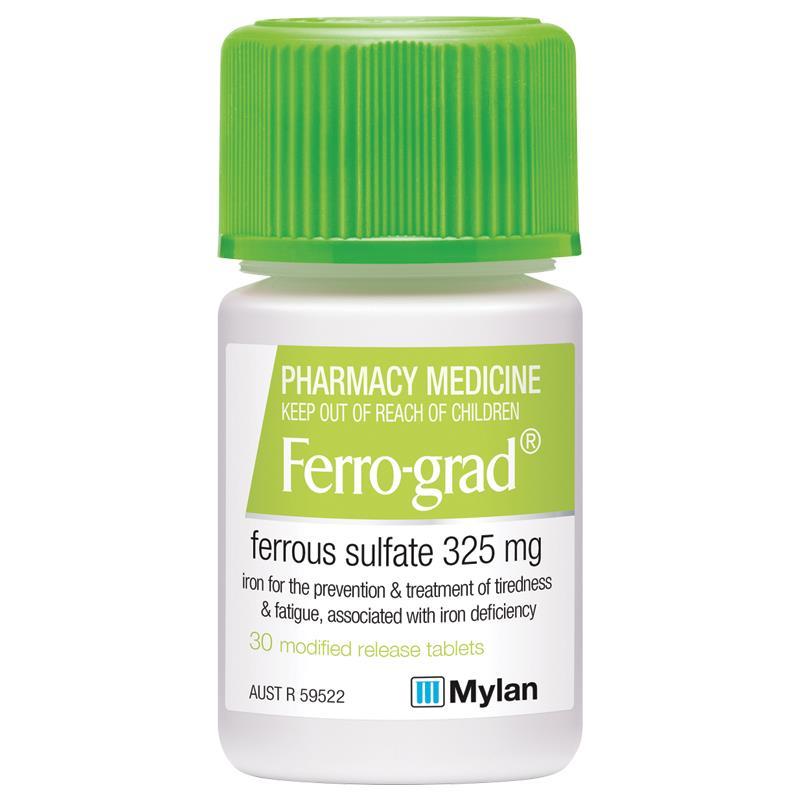 Ferro-gradumet 325mg 30 Tablets - Vital Pharmacy Supplies