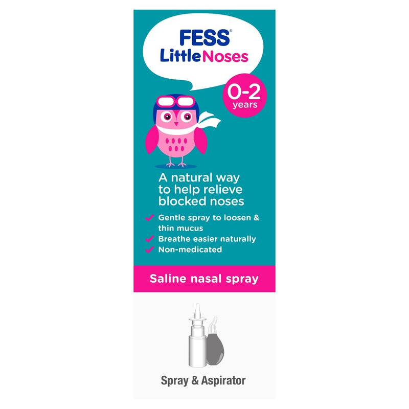 FESS Little Noses Nasal Spray + Aspirator 15mL - Clearance - Vital Pharmacy Supplies