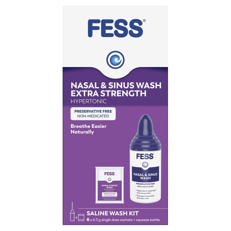 FESS Nasal and Sinus Extra Strength Wash Kit - Vital Pharmacy Supplies