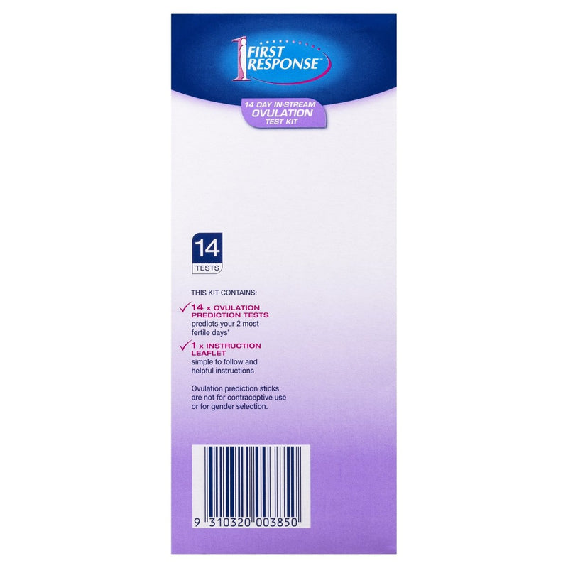 First Response 14 Day Ovulation Test Kit 14 Pack - Vital Pharmacy Supplies