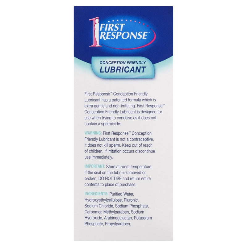 First Response Conception Friendly Lubricant 9 Pack - Vital Pharmacy Supplies