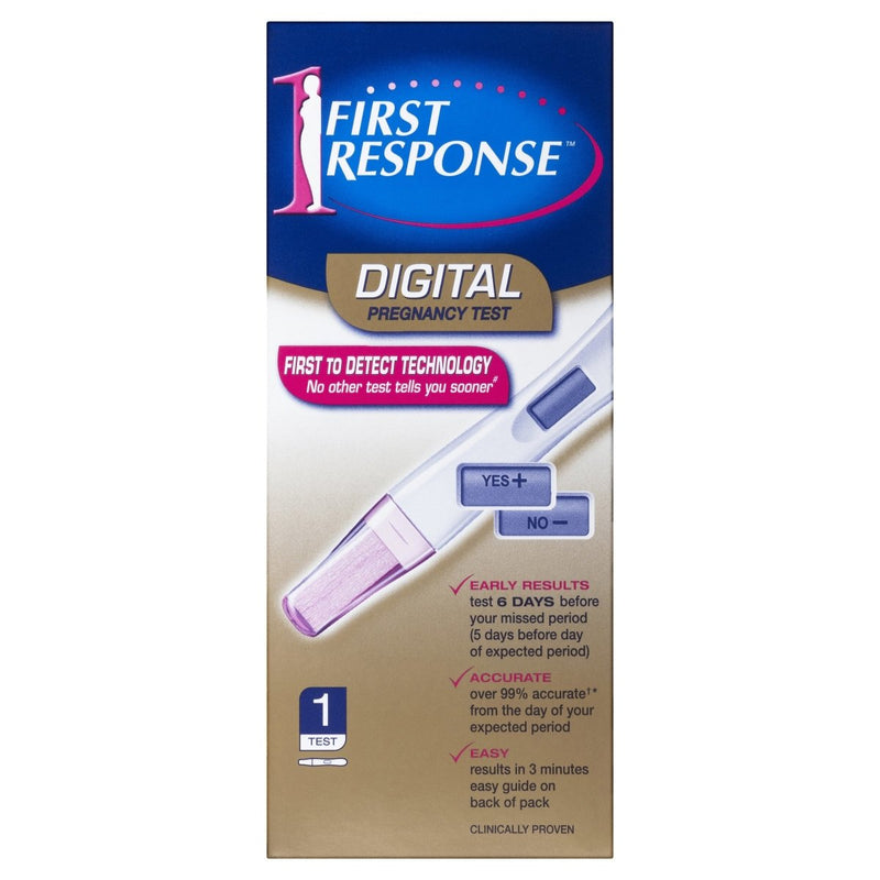 First Response Digital Pregnancy Test 1 Pack - Vital Pharmacy Supplies