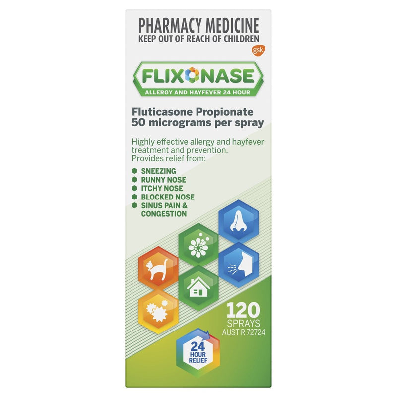 Flixonase Allergy & Hayfever 120 Sprays - Vital Pharmacy Supplies